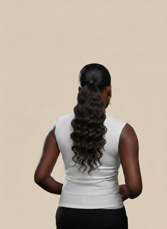 925 Light Brown Ponytail