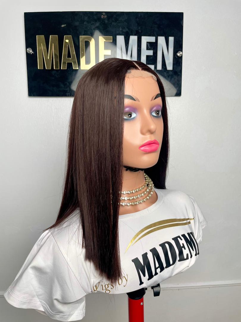 5411 Black Blunt wig
