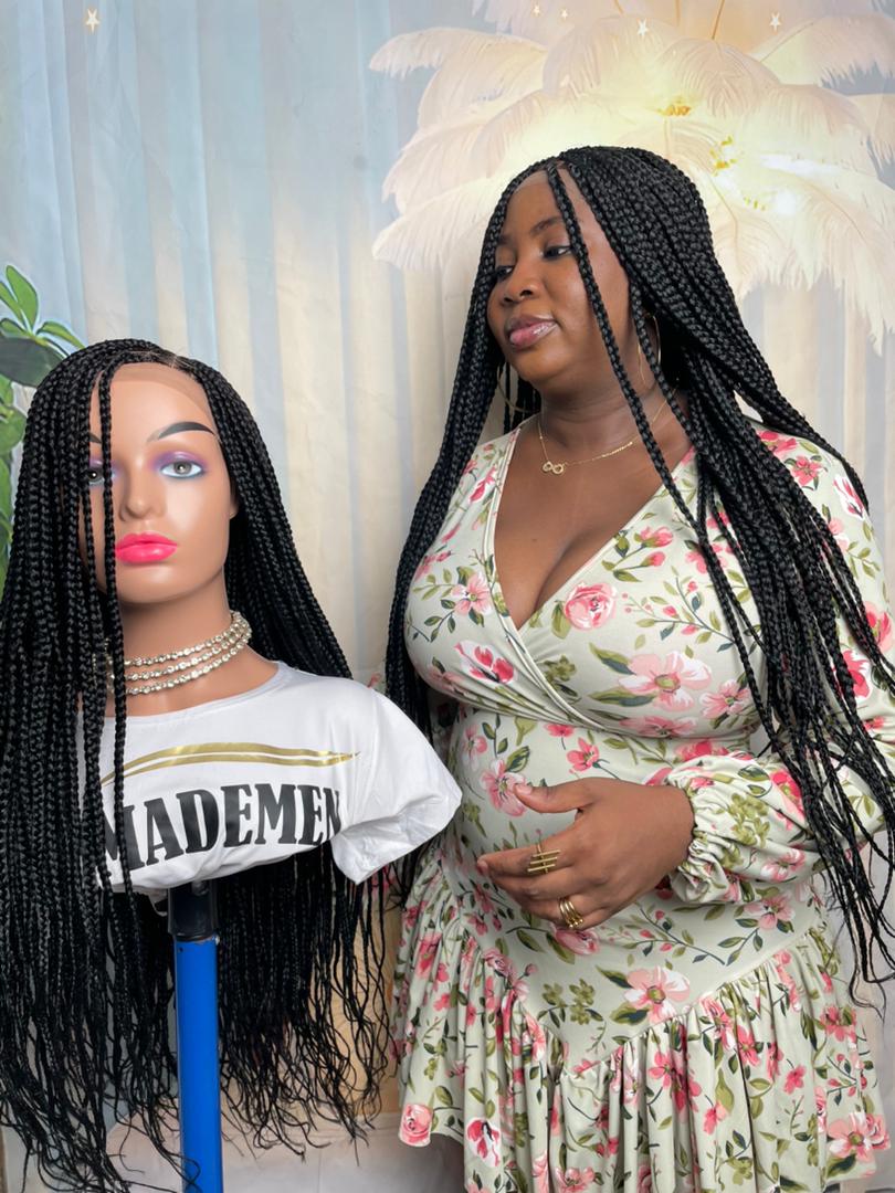 5514 Braided Wig 14 inches